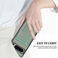 Para Google Pixel 9 Pro XL 9A Luxury PU Leather Carga magnética inalámbrica con tarjeta Wallet Phone Case