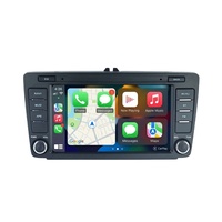 Autoradio Android 8 pouces pour Skoda Octavia 2 A5 2004-2013 Navigation GPS sans fil Car-Play