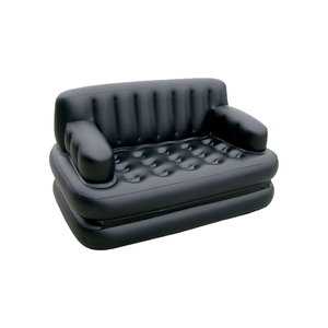 Colchón inflable <span class=keywords><strong>Intex</strong></span> Relax 2 en 1, cama de aire y sofá cómodos para acampar, portátil para uso en el hogar, escuela, hospital - Product Image 2