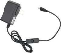Alimentation 5W 10W 15W 5 Volt avec prise EU/US/AU/UK, adaptateur secteur Micro USB 5V 2A 2.5A 3A pour Raspberry Pi 3
