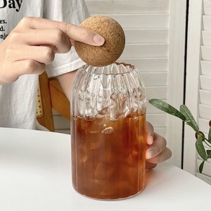 Vaso <span class=keywords><strong>de</strong></span> <span class=keywords><strong>Vidrio</strong></span> Resistente al Calor <span class=keywords><strong>de</strong></span> Gran Capacidad con Pajita para Té con Leche, Refrescos, Jugos, Bebidas <span class=keywords><strong>de</strong></span> Alta Gama - Product Image 6