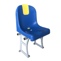 Chaise de stade simple pour l'extérieur avec dossier central