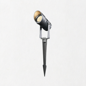 Lumière LED de jardin paysagère à piquet, étanche IP67, en aluminium, AC 85-265V, blanc chaud, 3W, CRI 82, 500 lumens, 60° de faisceau - Product Image 1