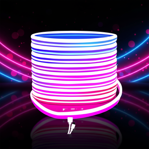 0613 24V Flexible Silicone LED Neon Strip Light IP67 Waterproof RGB <strong>Multicolor</strong> Rope Light for Home Kitchen Decoration - Product Image 4