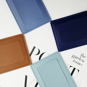 Porte-billet d'embarquement transfrontalier épaissi, avec couvercle rabattable <span class=keywords><strong>vertical</strong></span> et horizontal, rangement intégré, livré avec sac, papier de signature gratuit et étiquette de bagage - Product Image 1