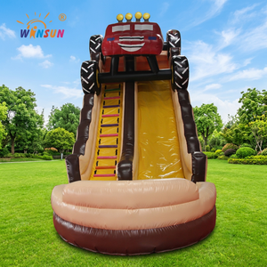 Tobogán Inflable de PVC WINSUN con Diseño de Camioneta Monstruo para Patio de Juegos - Product Image 1