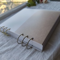 Carnets de notes en vrac bon marché à colorier avec couverture en papier recyclé Carnet de notes en PU A5 à couverture rigide personnalisable avec poche