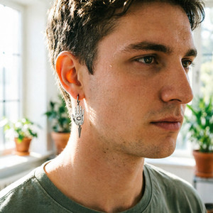 Pendientes Colgantes de Cono con Diseño de Mano del <span class=keywords><strong>Destino</strong></span>, Estilo Punk, para Hombres <span class=keywords><strong>y</strong></span> <span class=keywords><strong>Mujeres</strong></span>, Joyería de Moda - Product Image 6