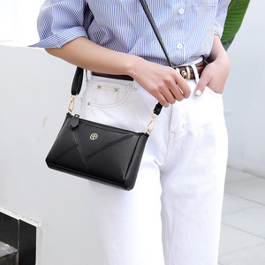 Women Branded Trend Hand Bag Female Causal Shoulder Handbags Embroidery Thread <b>Small</b> PU Leather Crossbody Bags - Product Image 4