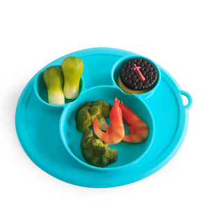 Offre Spéciale de qualité alimentaire drôle bébé Silicone plaque mignon <span class=keywords><strong>Mickey</strong></span> Mouse <span class=keywords><strong>forme</strong></span> Silicone plaque - Product Image 4