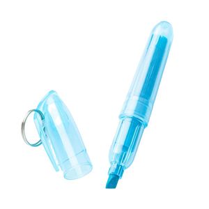 Student Colorful Single-Head Highlighter Pen Plastic Tape Hook Marker with Key Line for Hand Account & Graffiti Marking - Product Image 2