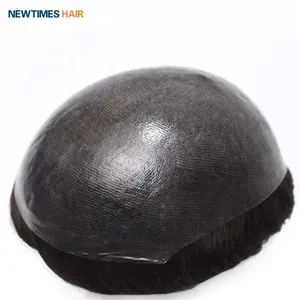 INS newtimeshair-pelucas de cabello humano para hombre, tupé, sistema de reemplazo