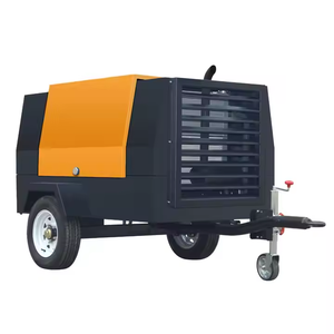 Compresor de Aire de Tornillo Portátil con Motor Diésel 185 250 350 400 450 500 CFM 8Bar 10Bar 15Bar 20Bar para Minería, Perforación y Sandblasting - Product Image 3