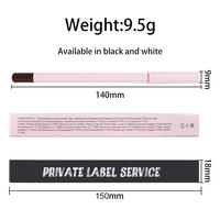 Crayon à Lèvres Végane Rose Bois Tendance, Crayon à Lèvres Brun Foncé Lisse Végane Marque Privée Imperméable