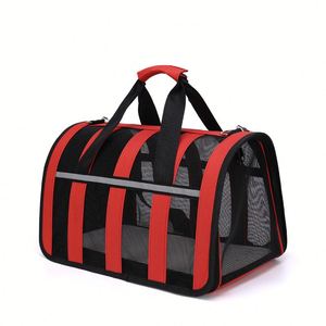OEM <b>Dog</b> Oxford Fashion Eco-friendly Breathable Crossbody Bag with Folding Design Zipper Closure Polyester Lining - Product Image 4