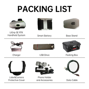 LiGrip SE RTK 360 เครื่อง LiDAR แบบพกพา พร้อมมาตรฐาน IP54 หน่วยความจำ SSD 256GB ความแม่นยำ 2 ซม. สำหรับงานเหมือง ถนน การสำรวจป่าไม้กลางแจ้ง - Product Image 5