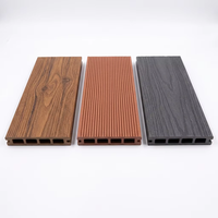 Revêtement de sol en composite bois-plastique (WPC) imperméable et antidérapant pour extérieur, jardin, patio, balcon