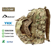 Sac à dos arrière modulaire MOLLE pour gilet porte-plaques, sac à dos d'équipement détachable