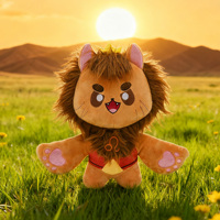 Peluche personnalisée OEM ODM au design unique, douze constellations, Lion, mignonne peluche lion pour cadeaux
