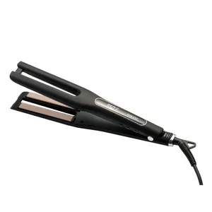 Best Professional Ceramic Bling Flat Irons Black Hair Straightener Lcd Private Label Ceramic Flat Iron