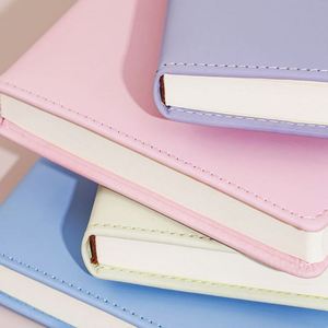 Nouveau style, couleur macaron, boucle magnétique, carnet de notes A5 de style professionnel, couverture en plastique sérigraphiée, économique, pour - Product Image 3