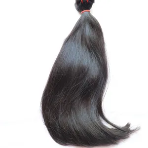 Straight weft hair professional factory top quality Vietnamese human hair new 2023 natural black color