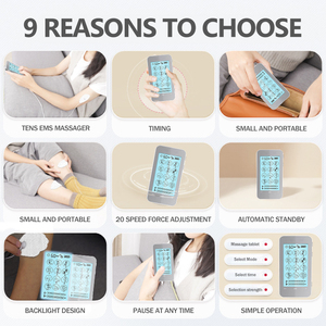 2025 <span class=keywords><strong>Astec</strong></span> mới đến hàng chục 7000 hàng chục đơn vị màn hình cảm ứng 12 chế độ kỹ thuật số EMS Đơn vị điều trị chuyên sâu kích thích cơ điện - Product Image 3