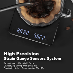 เครื่องชั่งน้ำหนักอาหารแบบชาร์จได้เครื่องจับเวลาอัตโนมัติแบบดิจิตอลอุปกรณ์ในครัวขนาดเล็กโลโก้ออกแบบได้ตามต้องการ - Product Image 3
