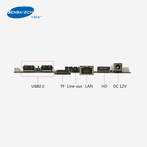 Placa de control SK32B con MIPI EDP EMMC, procesador Mali-T764 de cuatro núcleos Cortex-<span class=keywords><strong>A17</strong></span>, RAM DDR4, 3 puertos TTL y 9 puertos USB, placa integrada - Product Image 4