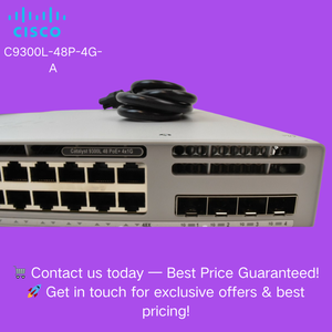 Chuyển đổi chất xúc tác Cisco C9300L-48P-4G-A mạng doanh nghiệp 48 cổng <span class=keywords><strong>PoE</strong></span> lớp <span class=keywords><strong>2</strong></span> lớp 3 C9300L-48P-4G-A hoàn toàn mới và nguyên bản - Product Image 4