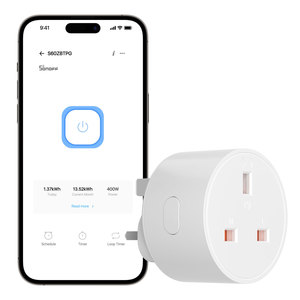 For SONOFF S60ZBTPG <strong>Zigbee</strong> Smart Plug Compatible Industrial Remote Control Timer SmartThings Alexa/Google Home Voice Hospital - Product Image 5