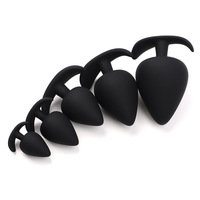 Ensemble de cinq perles anales en forme de bourgeons floraux, dispositif de masturbation agréable, jouets sexuels pour adultes en gros, 100 % étanche, toucher réel