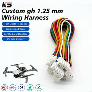Conector Adaptador de Interfaz de Cableado Personalizado GH 1.25 Pitch con Conductor de Aluminio y Clasificación IP66 para Fotografía Aérea con Ordenador - Product Image 1