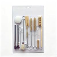 Kit de nettoyage professionnel pour pistolet à air comprimé, 20 pièces, kit de nettoyage universel pour la chasse et le tir, ensemble de nettoyage avec étui