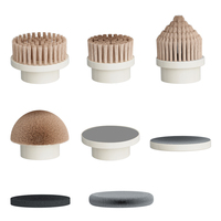 Nettoyeur manuel multifonctionnel pour la maison, salle de bain, manche long, rechargeable, puissant, brosse électrique rotative
