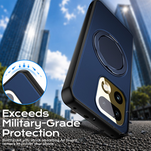 Funda para Teléfono Realme 16 15 Pro Plus 5G, Funda Protectora Antigolpes con Anillo Magnético y Soporte para P4 Power Lite, Carcasa Trasera Resistente, Venta al por Mayor - Product Image 3