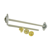 Unité de roulement à bride à 2 goujons KFL000 40x80mm, boîtier léger en alliage de zinc, précision P6, faible bruit pour convoyeur