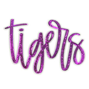 デザイナーパッチ服アルファベットカスタム刺繍文字スパンコールパッチ - Product Image 5