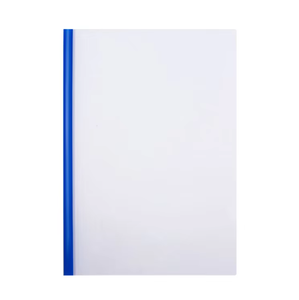 Porte-documents de présentation en plastique transparent format A4 avec dos coloré pour documents de bureau - Product Image 4