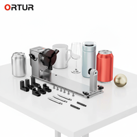 Nouveau module de gravure laser rotatif sur axe Y ORTRU YRC1.0 pour objets cylindriques, verres à vin, gobelets, facile à utiliser, garantie 1 an