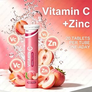 Comprimés effervescents de vitamine C en gros, faible MOQ, blanchiment de la peau, pour les vendeurs Amazon FBA, conformité COA, test tiers - Product Image 5