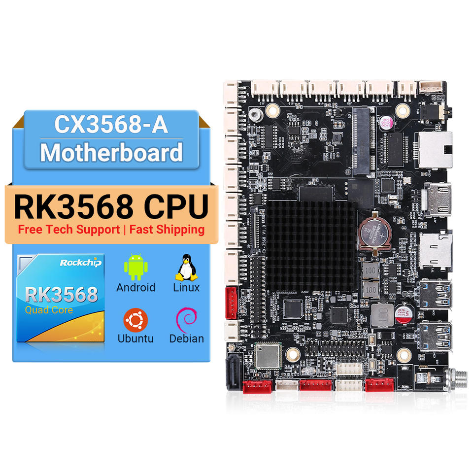 Linux Box Rk3568 Rockchip RK3568/RK3588/RK3576/RK3399/RK3566工业控制主板 Android/Linux开发板 嵌入式 ...