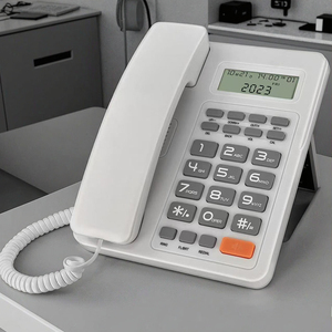 Dịch vụ khẩn cấp tù điện tiết kiệm 32 cuộc gọi đến Bộ nhớ 9 cuộc gọi đi bộ nhớ Analog trả lời điện thoại - Product Image 5