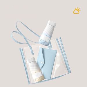 Paraguas de Bolsillo Plegable Personalizado Ys85 con Logotipo, Protección UV, Mini Cápsula, Venta al Por Mayor - Product Image 3