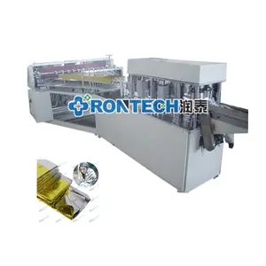 Disposable Emergency Blanket Folding Machine High Speed Automatic First Aid Warm Keeping Blanket Making Machine