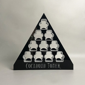 Torre Cocabomb, Exhibidor de Botellas LED, Pirámide LED para <span class=keywords><strong>Alcohol</strong></span>, Miniatura Glorificadora de Bebidas, Bandeja de Prueba y Servicio de Copas, Presentador de Vino - Product Image 5