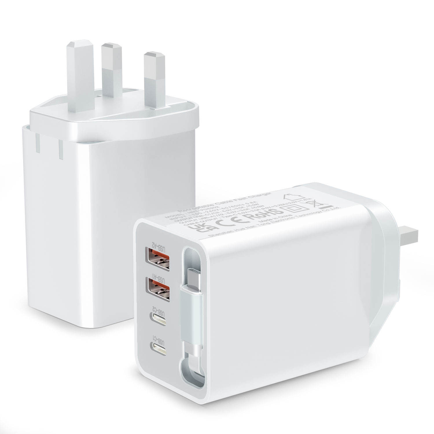 สีขาว (ปลั๊ก UK)