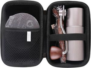 Estuche de Transporte para Molinillo de Café Manual <span class=keywords><strong>Timemore</strong></span> Chestnut <span class=keywords><strong>C2</strong></span> C3, Estuche Rígido Portátil Personalizado con Cremallera EVA, Bolsas y Estuches para Fines Especiales - Product Image 6