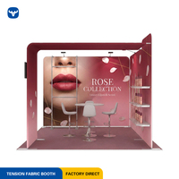 Modulaire 3*3m 10x10ft, profil en aluminium pour équipement de salon professionnel, stand d'exposition, boîte lumineuse, affichage, stand portable