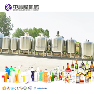 Meilleur prix sur le marché Votre meilleur partenaire Traitement des boissons gazeuses Réservoir de mélange Système de prétraitement Machine de fabrication de soda - Product Image 6